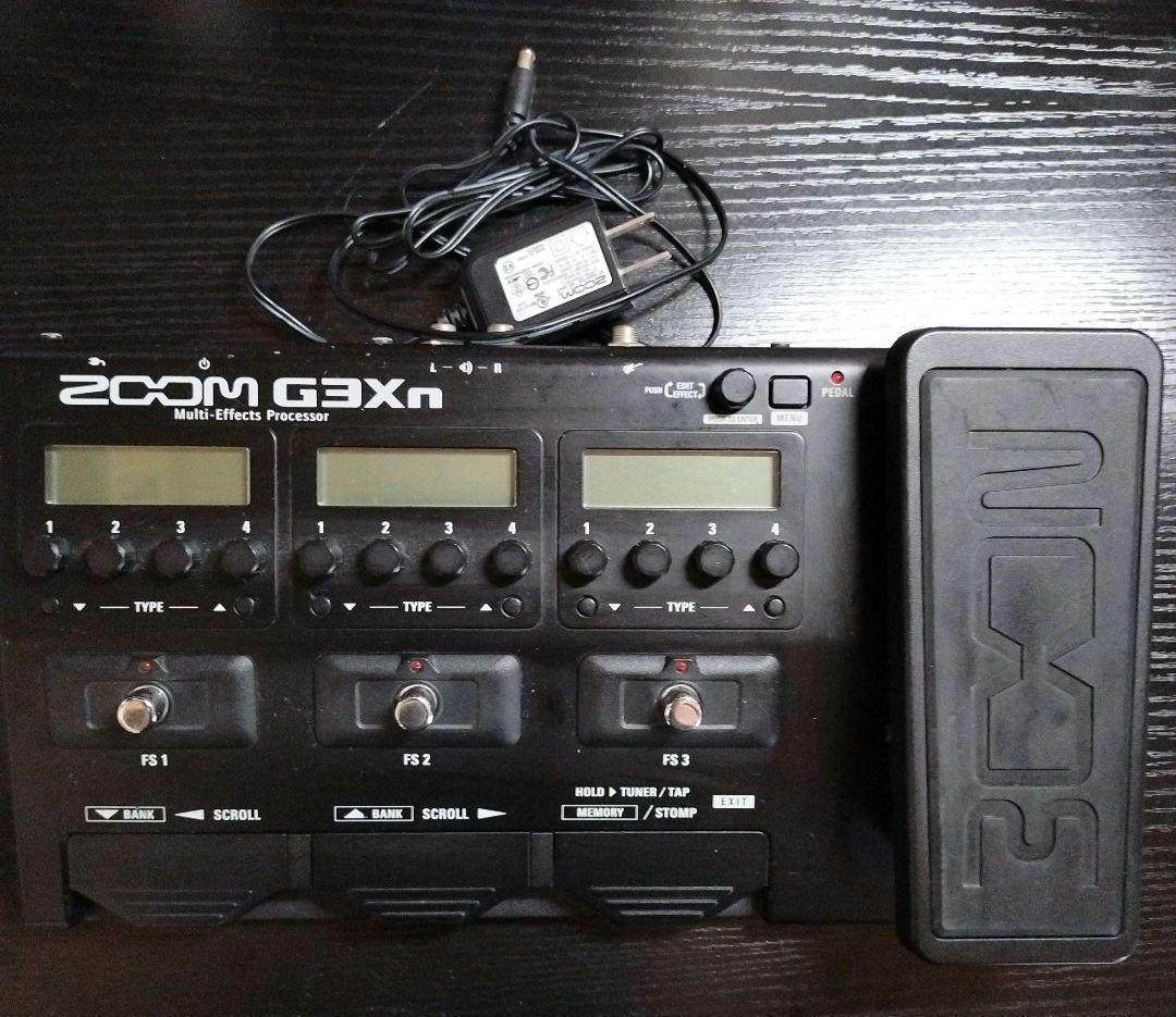 【中古】zoom G3Xn　ギター　マルチエフェクター