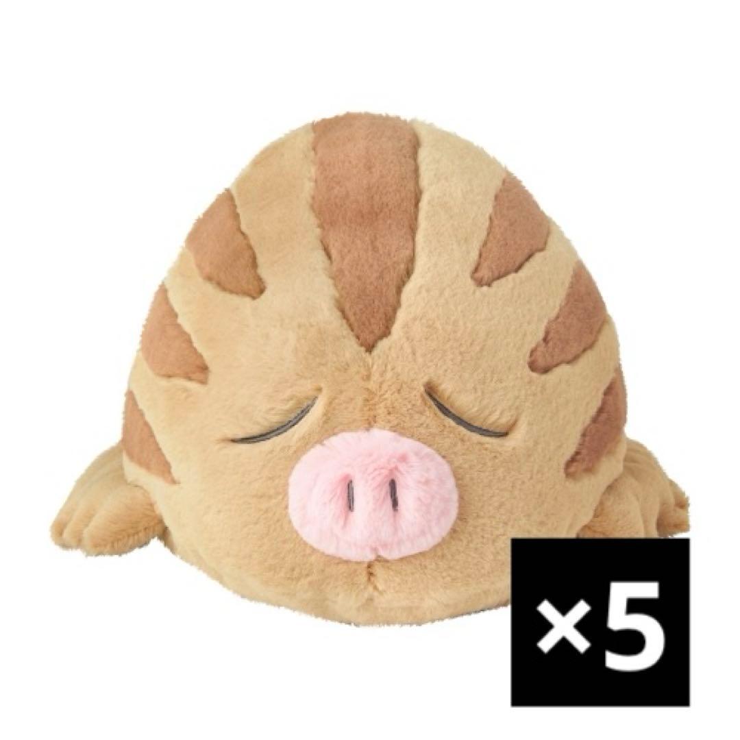 ふわふわ抱きぬいぐるみ ウリムー　5体セット