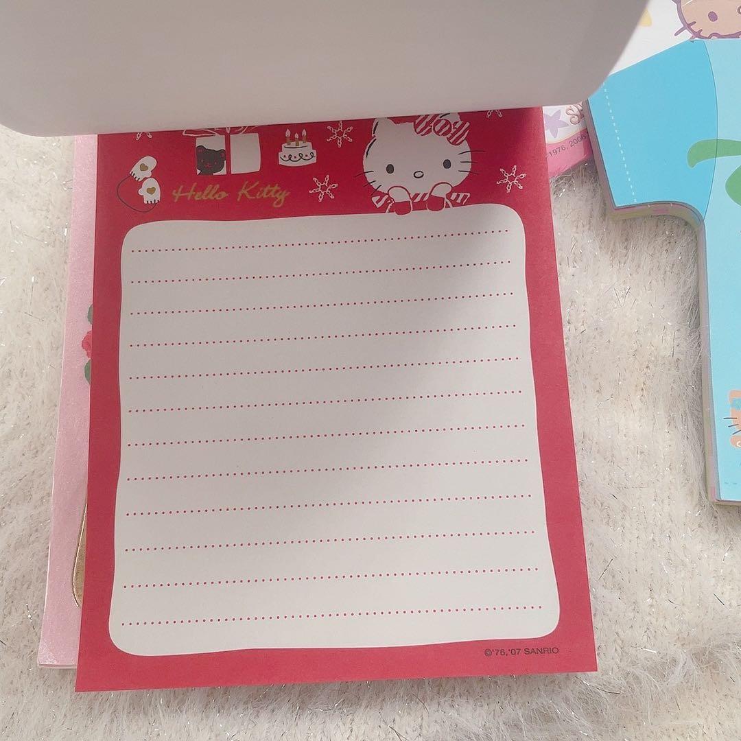 【レアメモセット】　平成　レトロ　メモ帳　まとめ売り　キティ