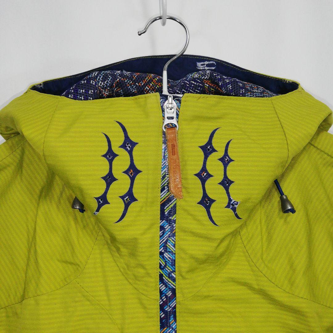 phenix スノボウェア ジャケット グリーン 黄緑色 ロゴ フェニックス