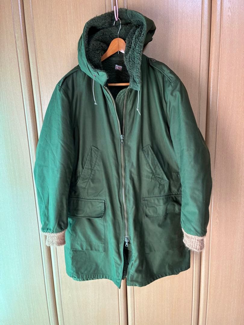 スウェーデン軍◼️60sビンテージ・M59ボアフード付きジャケット・コート◼️実物