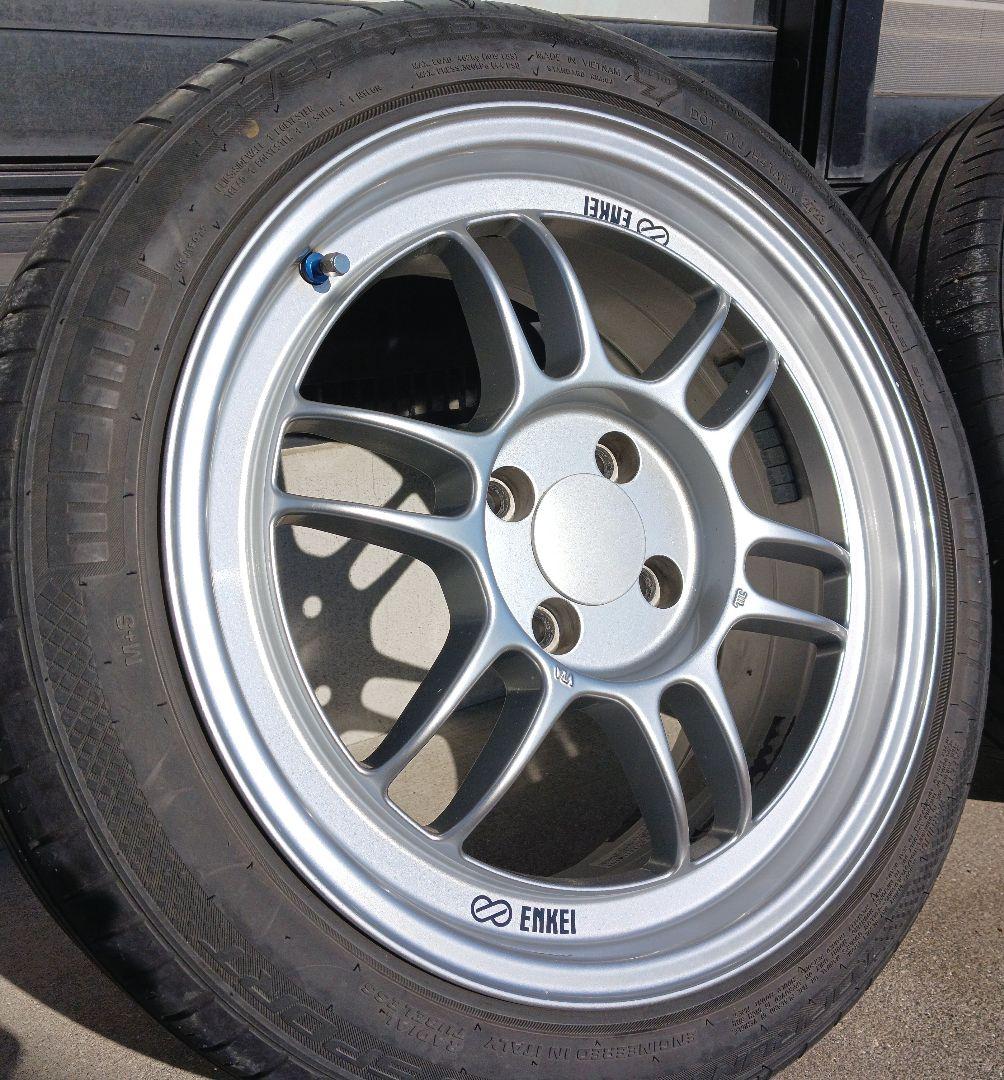 エンケイRPF1 16インチ　7j　PCD100　4穴　+35 +43　2本ずつ