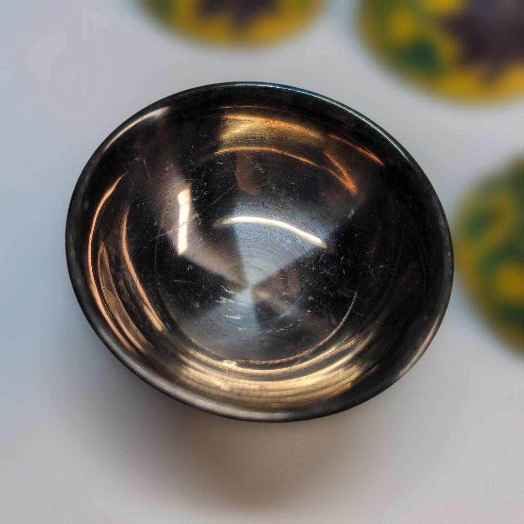 永楽　純銀内張　黄交趾　徳利　猪口　交趾焼　骨董　酒器　永楽善五郎