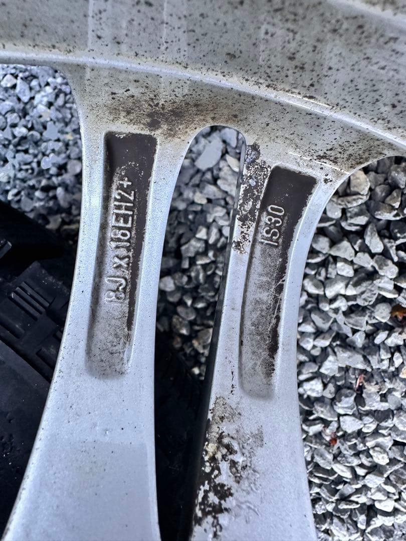  18インチ 245/50R18 ブリザックVRX 20年30週製造