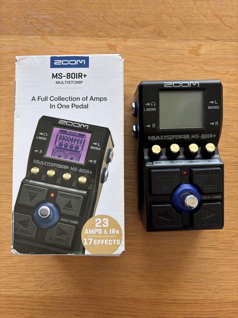 ZOOM MS-80IR+ アンプシミュレータ