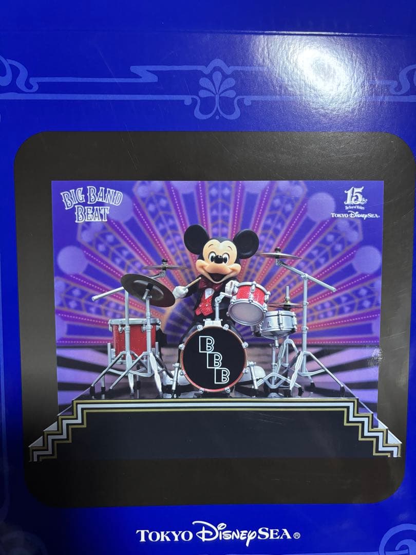 【未使用】ミッキーマウス ビッグバンドビート フィギュアリン