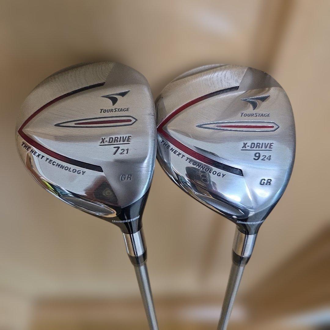 TOUR STAGE X-DRIVE　フェアウェイウッド7w& 9w