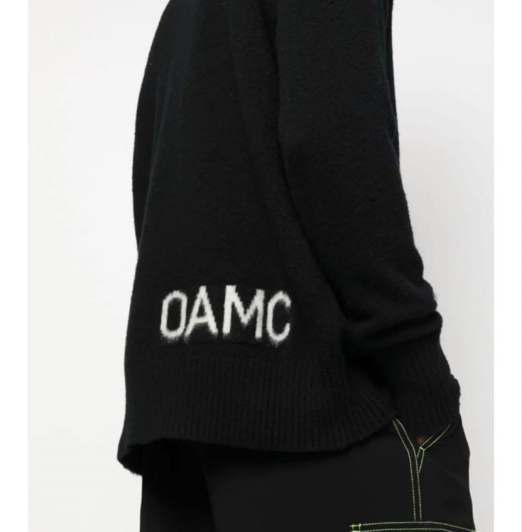 OAMC WHISTLER CREWNECKロゴ　ニットセーター