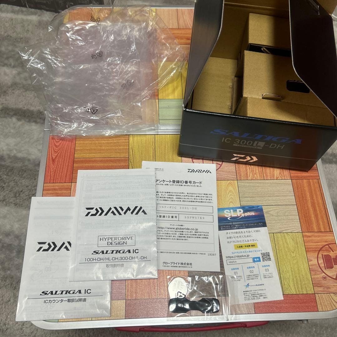 ダイワ　23追加モデル　ソルティガIC 300L DH 極上品