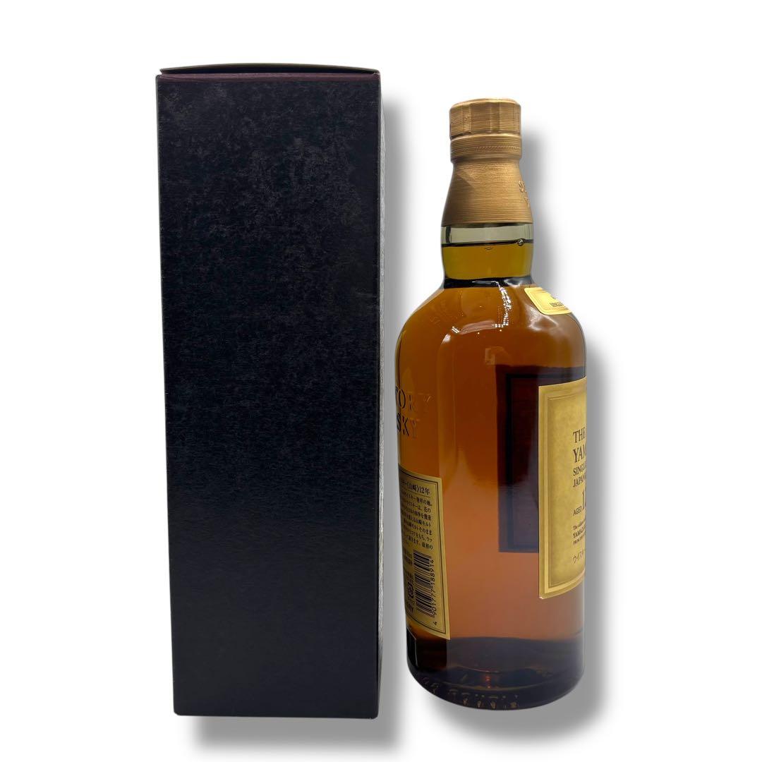 未開栓 山崎12年 サントリーシングルモルトウイスキー 700ml 43度