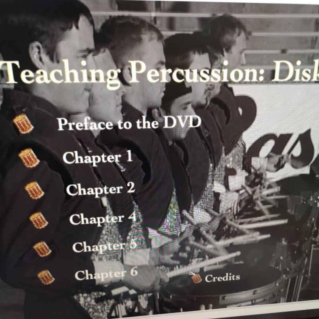 【ドラム教則本・DVD2枚つき】Teaching Percussion