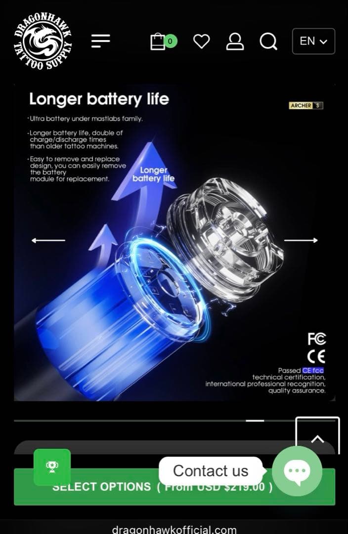 その他 Mast Archer S Tattoo machine