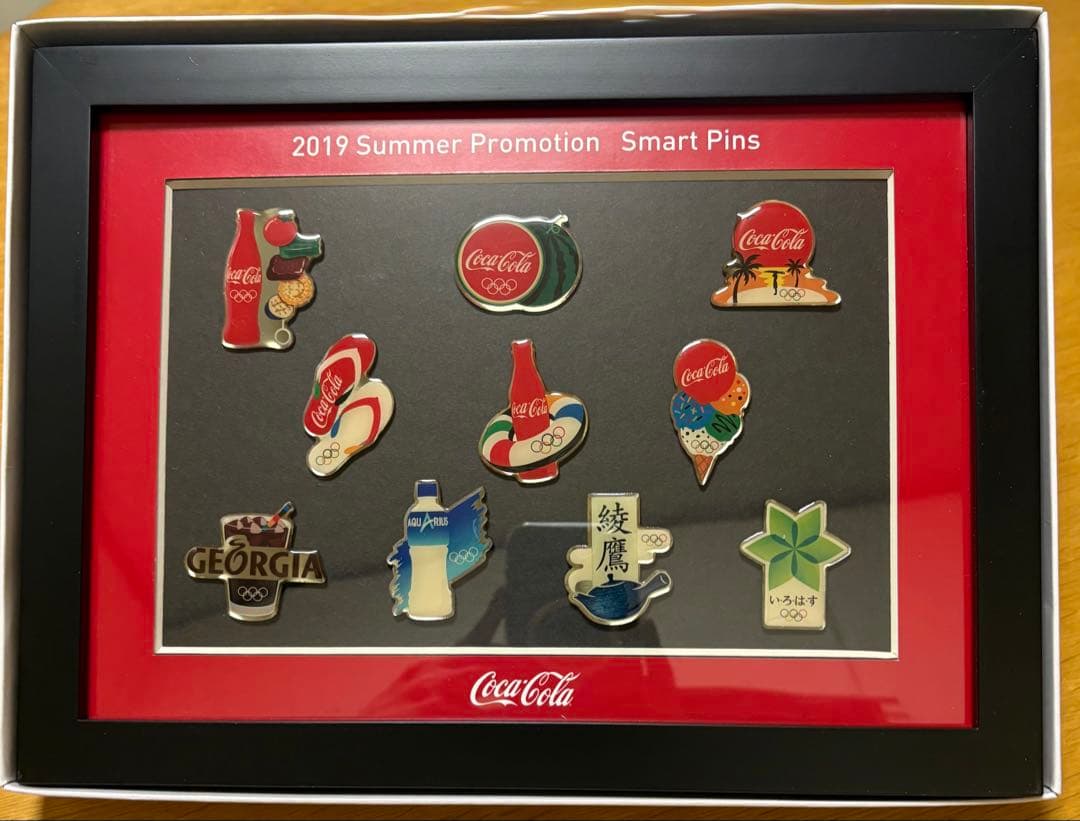 Coca-Colaオリジナルスマートピンズセット