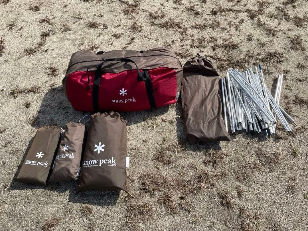 スノーピーク　テント リビングシェル M [4人用]インナールーム含む4点セット