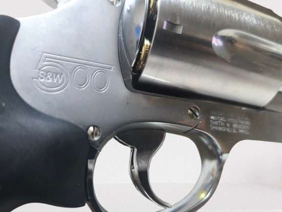 【タナカ製】S&W M500 エアソフトガスガン 8インチ シルバー