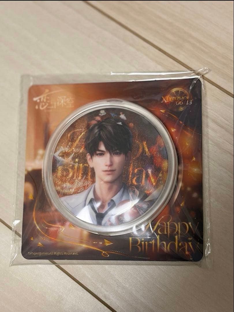 恋と深空　マヒル　缶バッジ　誕生日　2025年　公式正規品