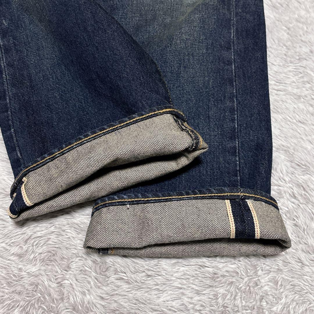 【美品】リーバイス501 プレミアム 赤耳 セルビッチ BIGE ビッグE 濃紺