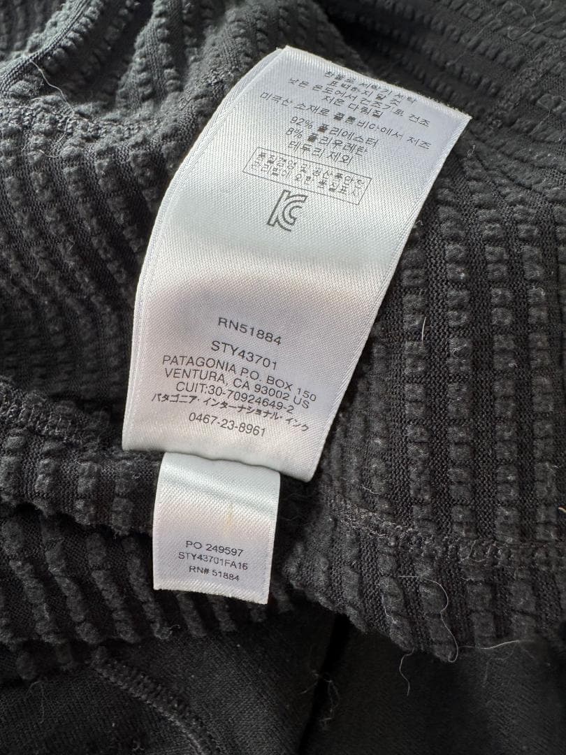 パタゴニア メンズ キャプリーン サーマルウェイト ワンピース スーツ 中古