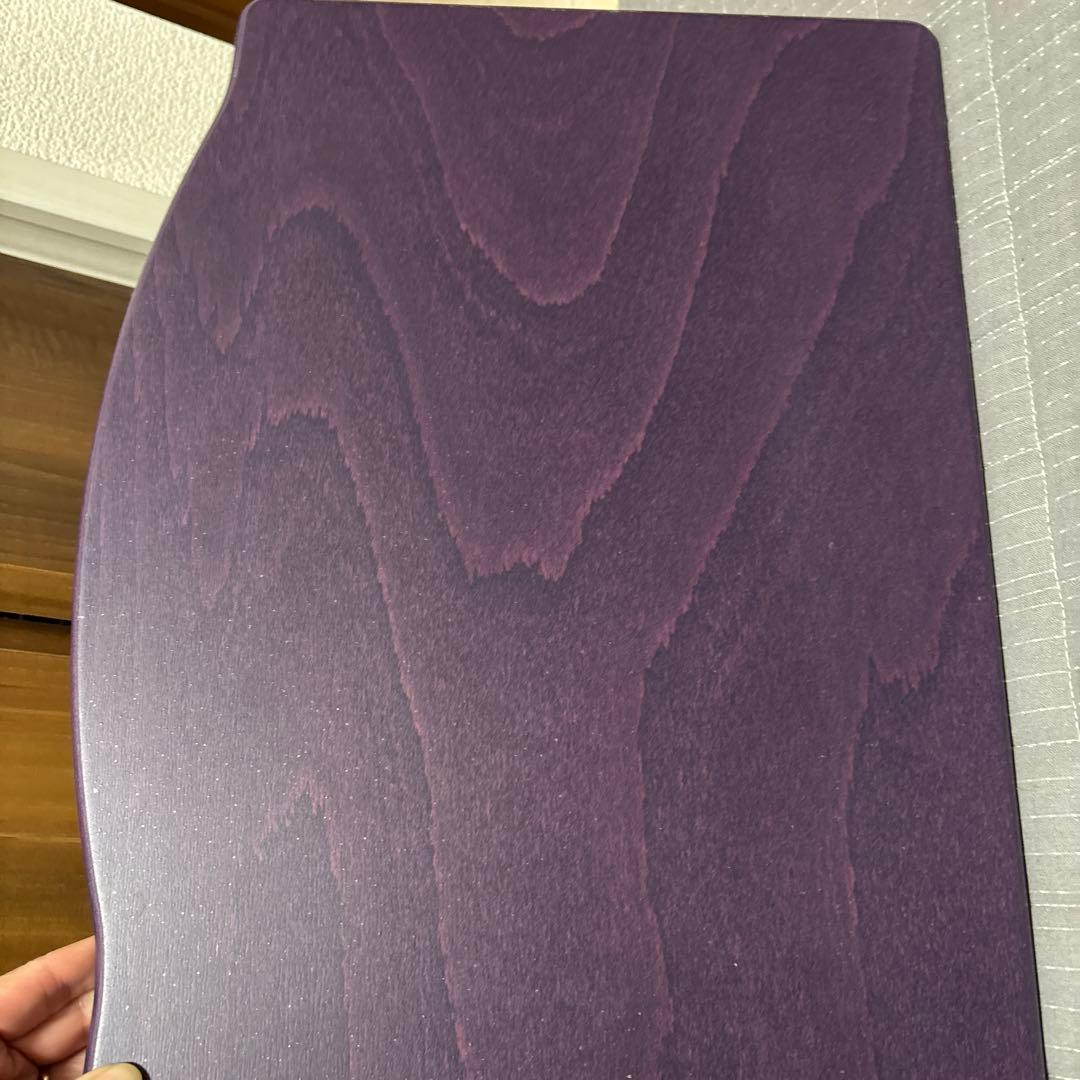 トリップトラップパープル ベビーチェア 調整可能