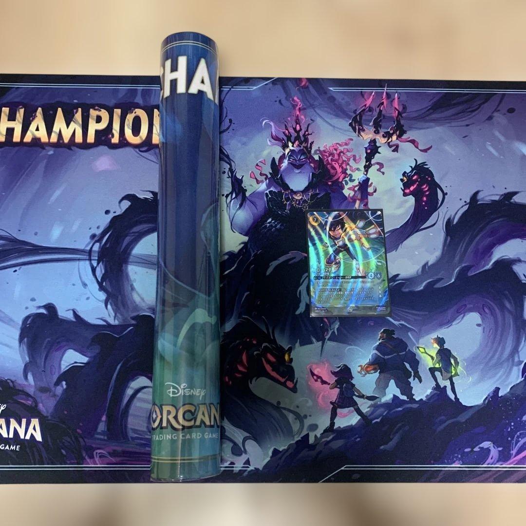 ロルカナ セットチャンピオンシップ プレイマット ヒロ・ハマダ エンチャンテッド