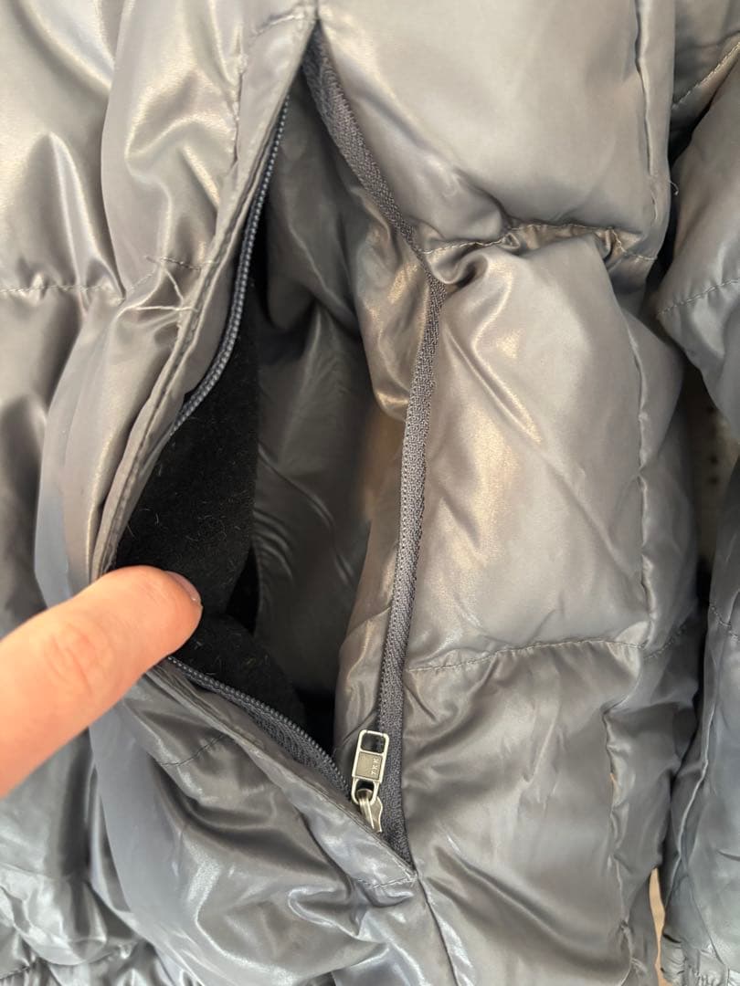 希少 90s Carhartt 2WAY ダウンジャケット グレー テック系