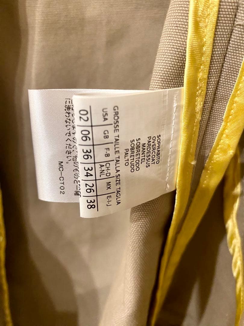 タグ付き 未使用品【Max&Co】スプリングコート モッズコート38