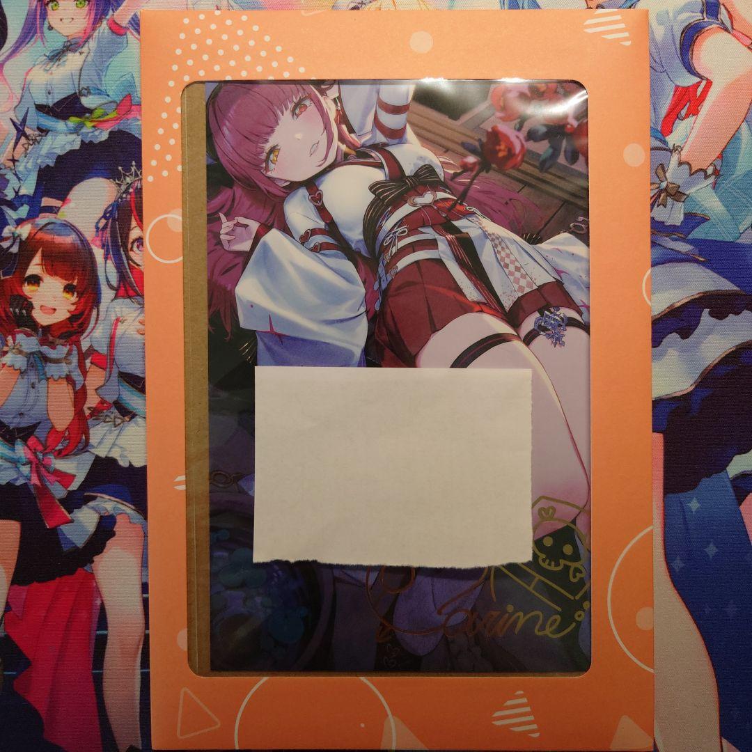 【即日発送】ホロライブ 宝鐘マリン 誕生日記念2025 ポストカード 直筆ver