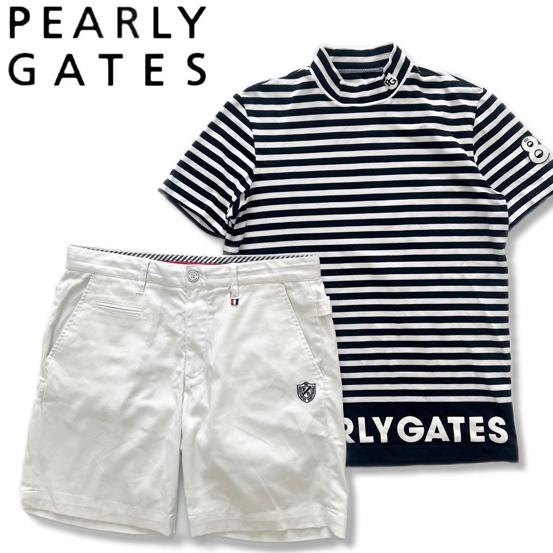 Pearlygates パーリーゲイツ　セットアップ　ボーダー　メンズ　L 上下