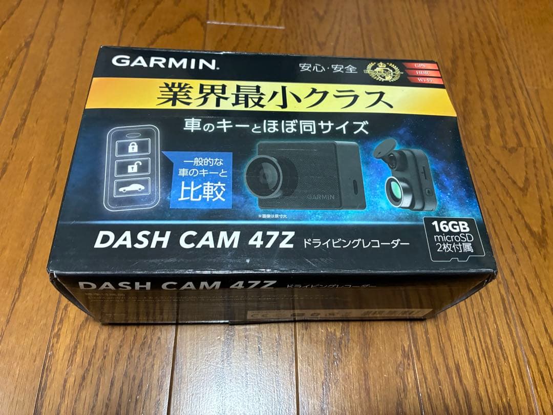 GARMIN前後カメラ　Dash Cam 47Z