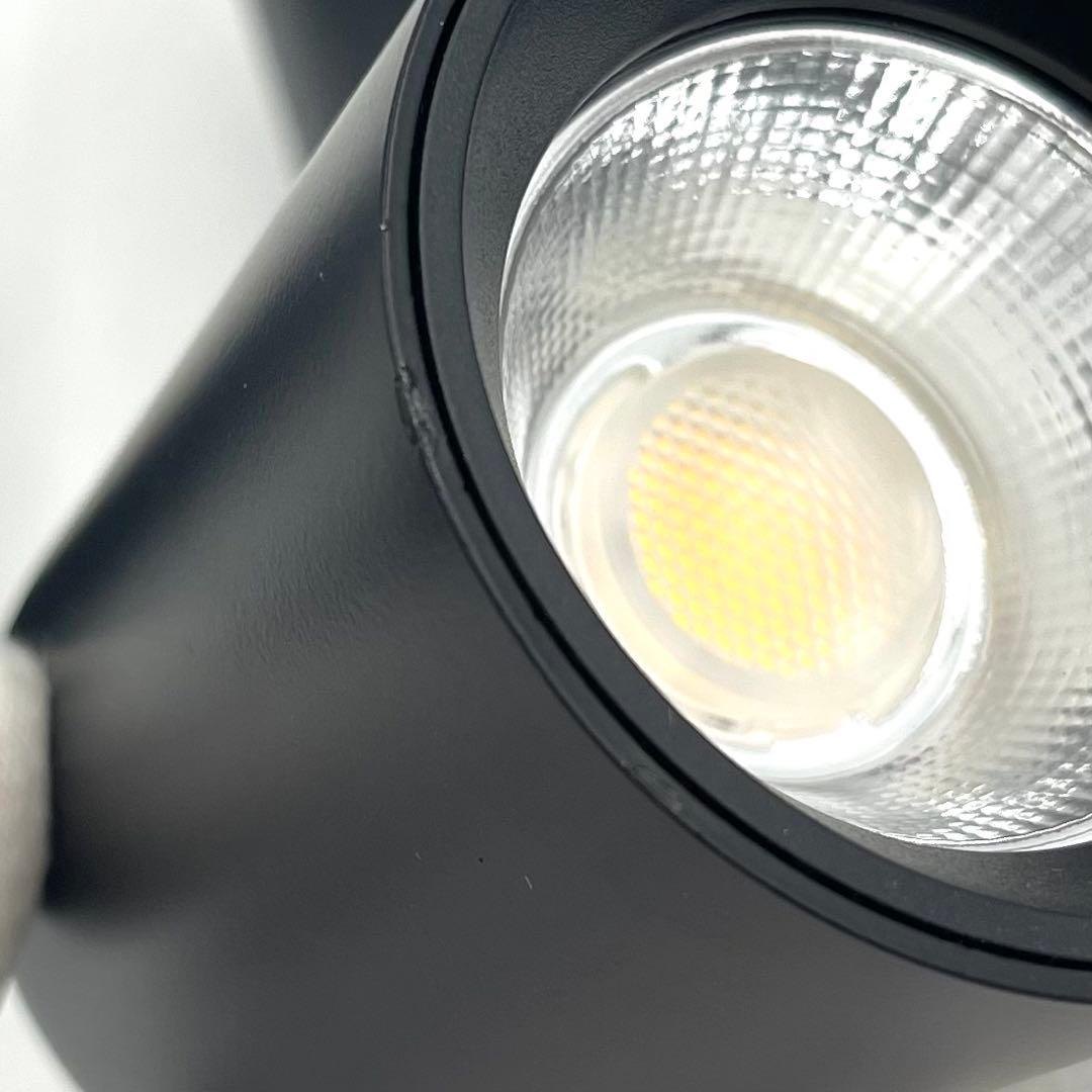 9h01_DAIKO 電球色 LEDスポットライト 2700K マットブラック