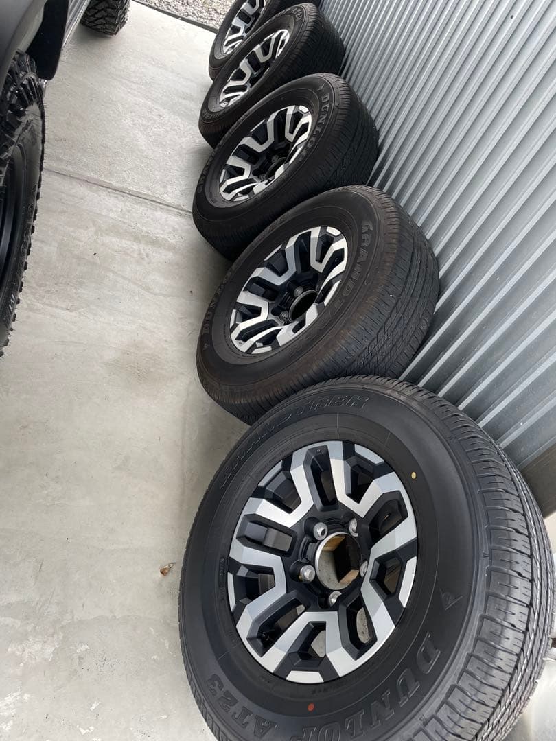 再再販ランクル70 GDJ76W 純正4本セット265/70R16