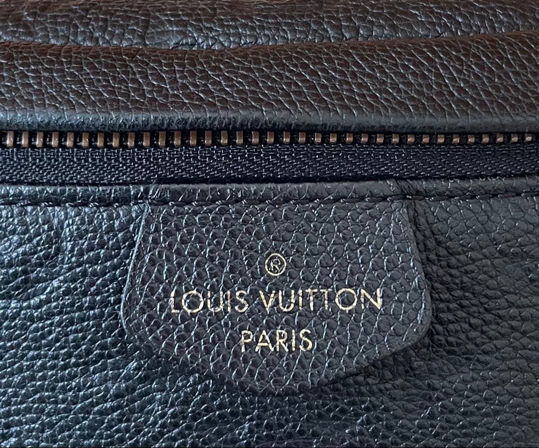 ルイヴィトン バムバッグ ボディバッグ アンプラント ノワール ブラック