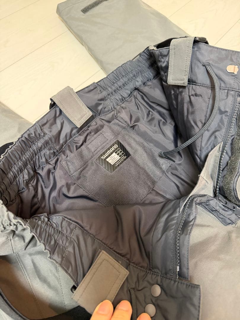 シマノ　XEFO フィッシングスーツセット　オリーブ　Ｌ