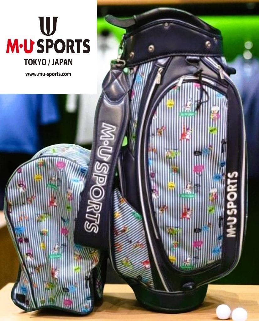 softyama送料無料/美品　M-U SPORTS ゴルフバッグ
