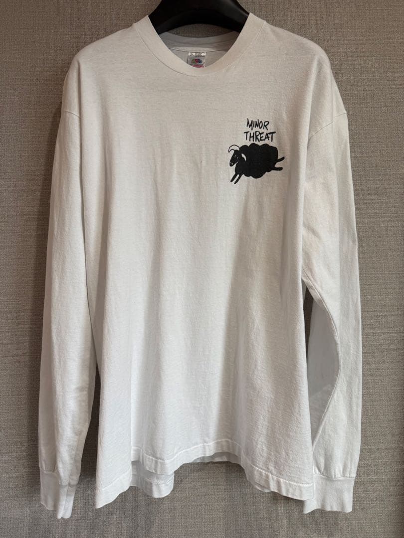 90s Minor Threat ロンT XL ヴィンテージ 野村訓市着