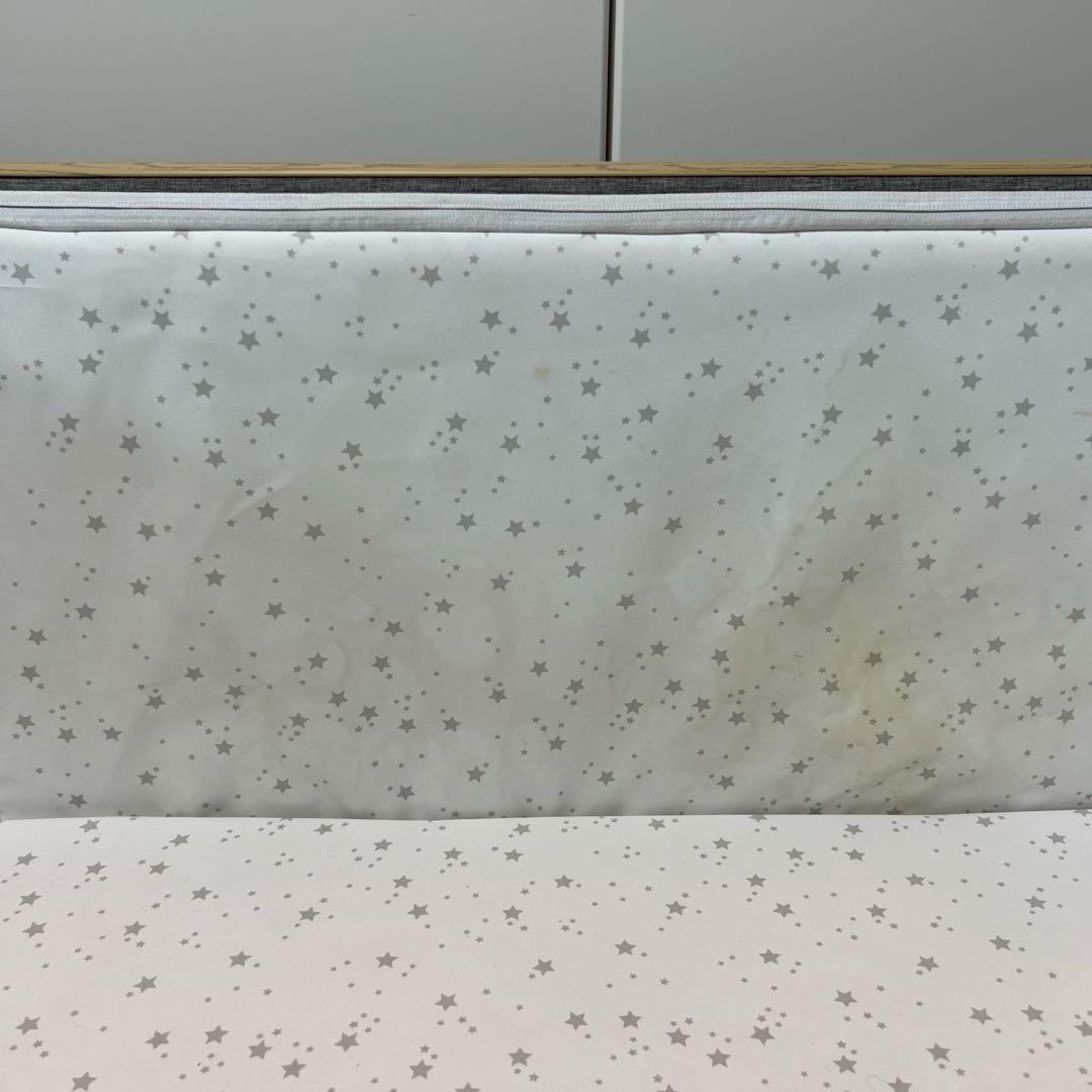 HZDMJ コンパクトベビーベッド グレー②