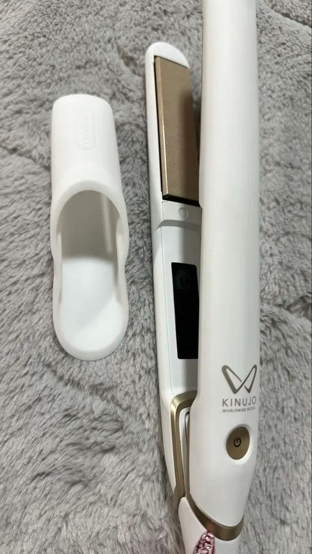 KINUJO ストレートヘアアイロン ホワイト ds200