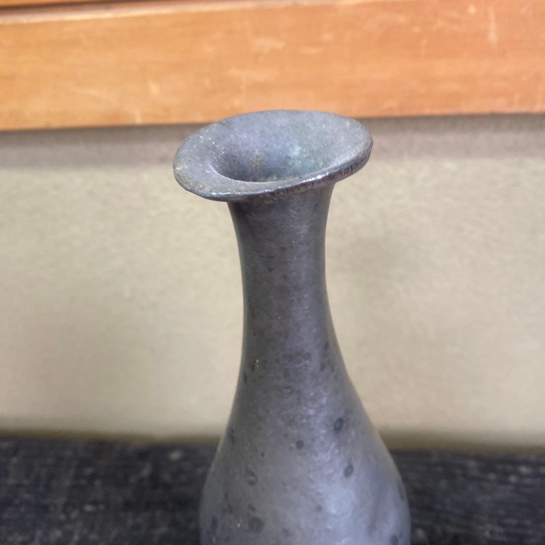 錫製　徳利21cm8.5cm