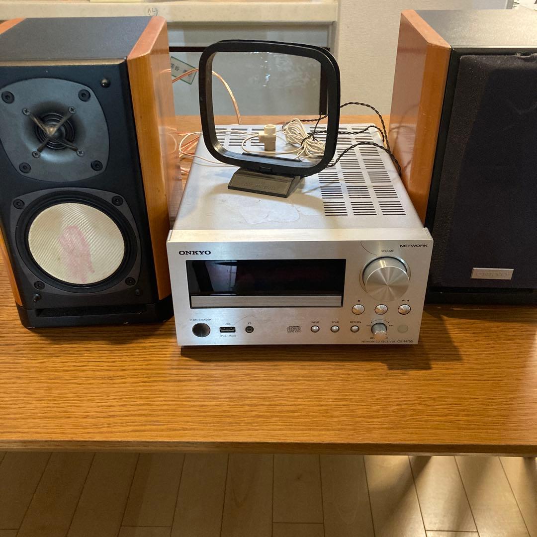 ONKYO CD RECEIVER CR-N755スピーカーセット