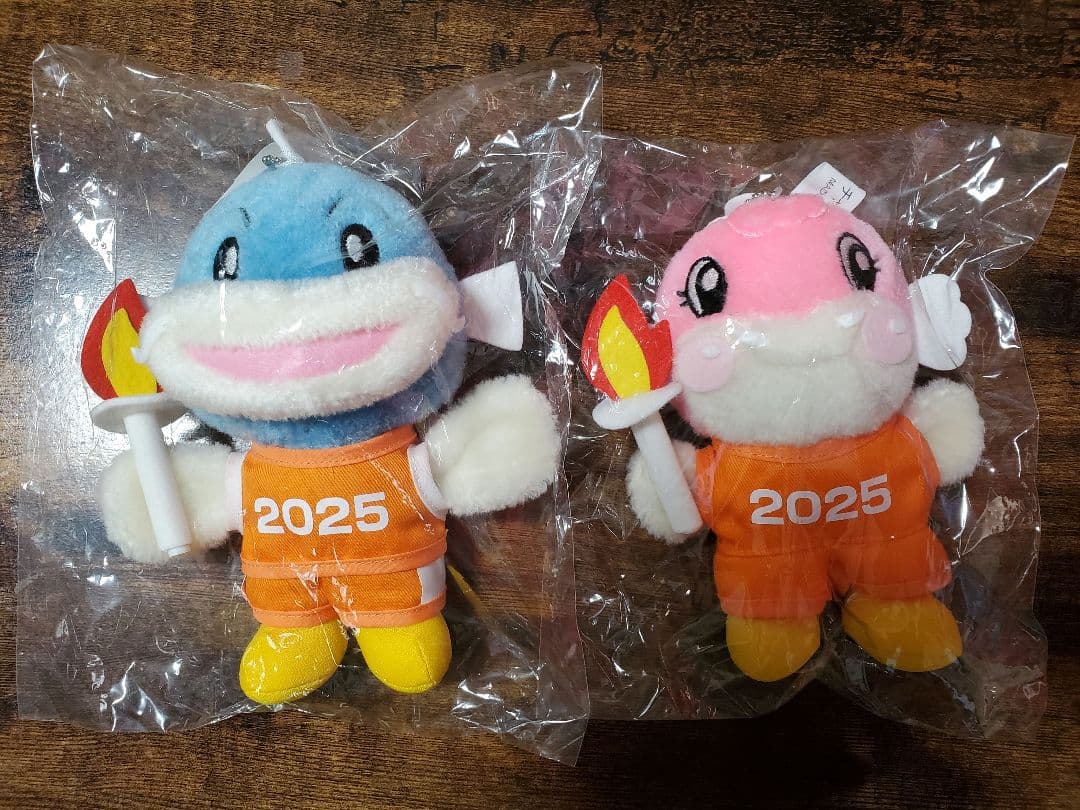 2025年「キャッフィー」&「チャッフィー」ボールチェーンぬいぐるみ2体セット