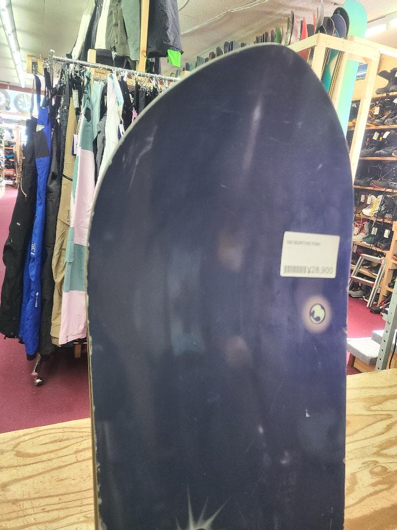 スノーボード 160 BURTON FISH 3D