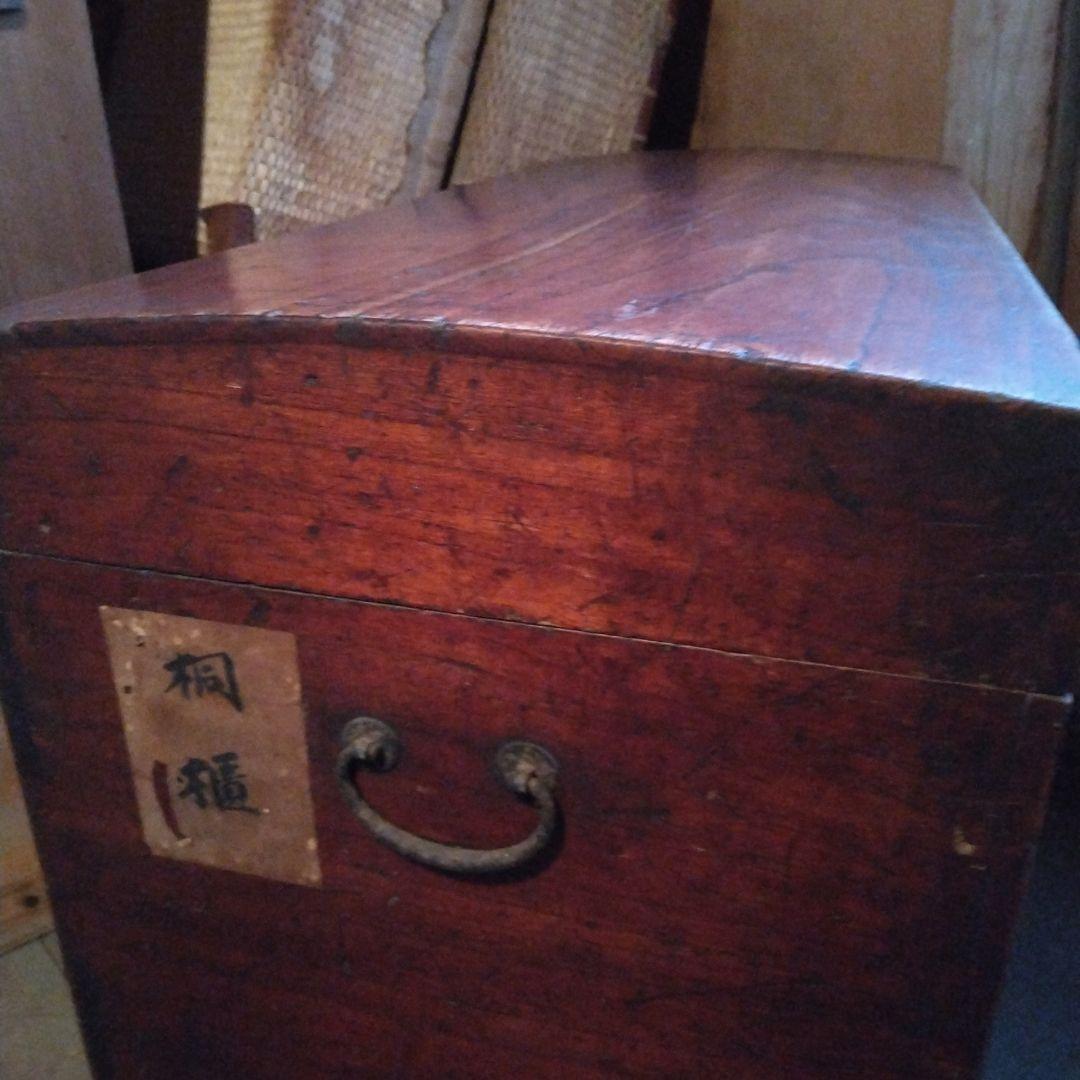 古道具　桐箪笥 茶色　アンティーク