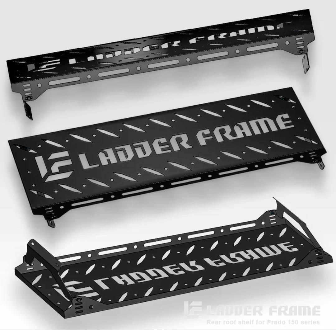 LADDER FRAME製 ランクル250専用 車内リアラック（日本製）
