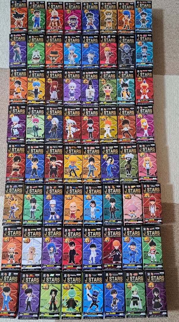 ワーコレ　JSTARS　フルコンプ全64個