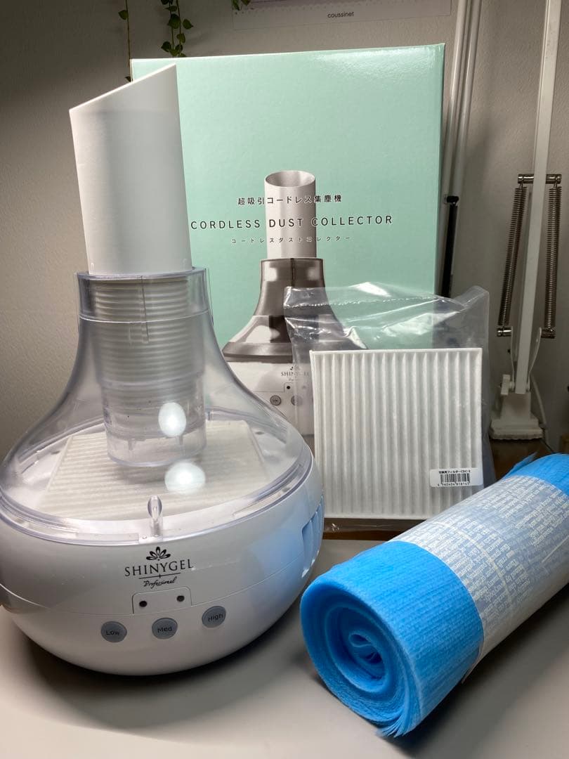SHINY GEL （シャイニージェル） コードレスダストコレクター おまけ付き