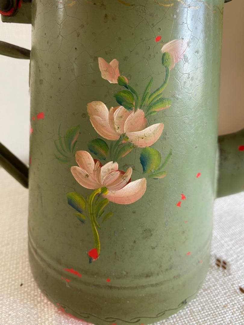 アンティークホーローポット パリ蚤の市