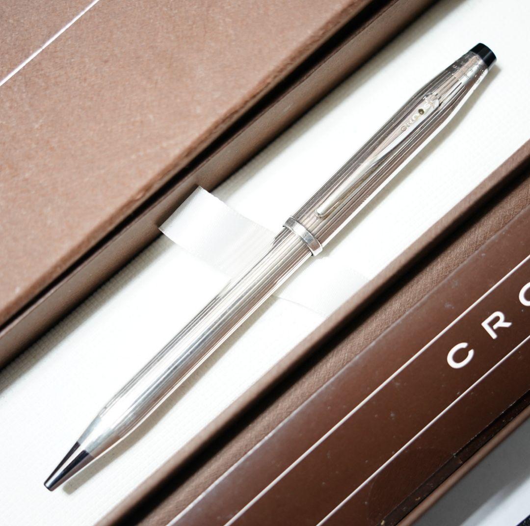 CROSS　センチュリーⅡ　ボールペン　スターリングシルバー　クロス