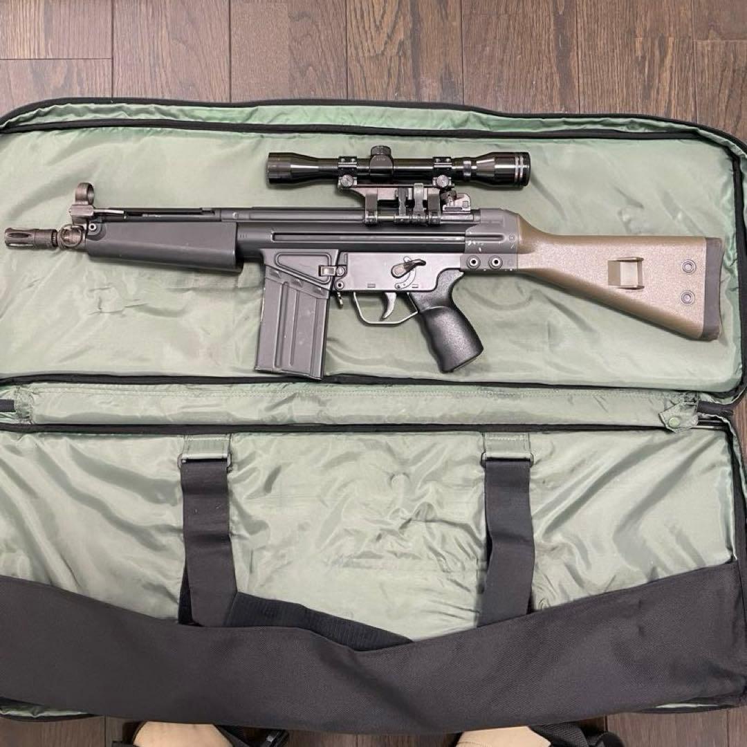東京マルイ電動ガン MC51 スコープ付＋ガンケース