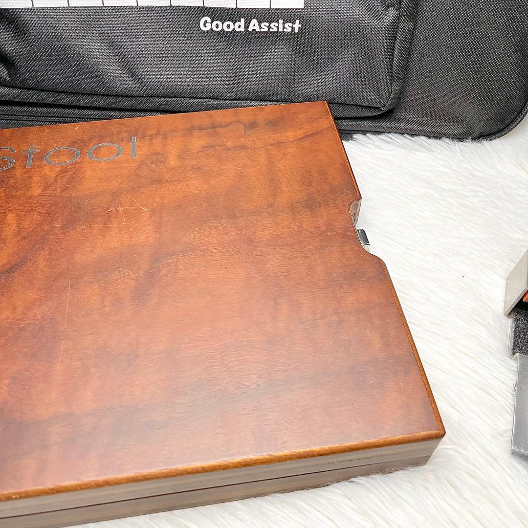 【美品】吉澤Good Assist Stool アシストツール　収納バッグ付
