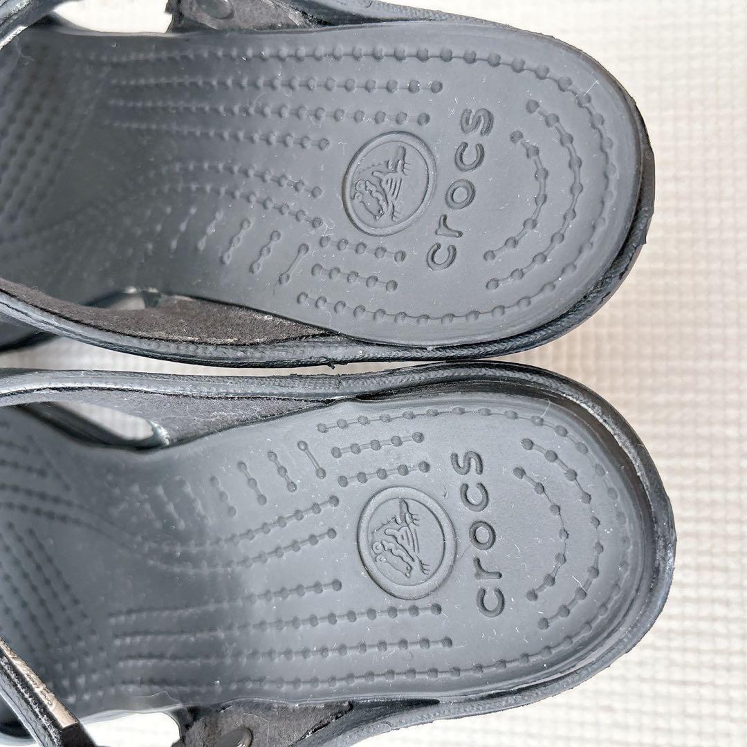 【美品】廃盤品！クロックス サイプラス W6 ブラック